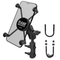 RAM X-Grip grote telefoonhouder met rem koppeling reservoir base kort - RAM Mounts RAM-B-174-A-UN10U