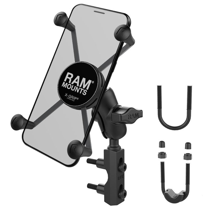 RAM X-Grip® Grote Telefoonhouder met Rem / Koppeling Reservoir Base - Kort - RAM Mounts RAM-B-174-A-UN10U afbeelding 1