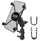 RAM X-Grip® Grote Telefoonhouder met Rem / Koppeling Reservoir Base - Kort - RAM Mounts RAM-B-174-A-UN10U afbeelding 1