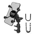 RAM X-Grip telefoonhouder met rem koppeling reservoir basis kort - RAM Mounts RAM-B-174-A-UN7U