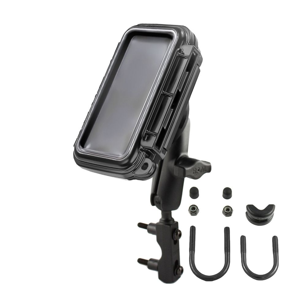 RAM Aqua Box® met Rem-/Koppelingsvoorraadbakmontage voor Middelgrote Apparaten - RAM Mounts RAM-B-174-AQ2U afbeelding 2