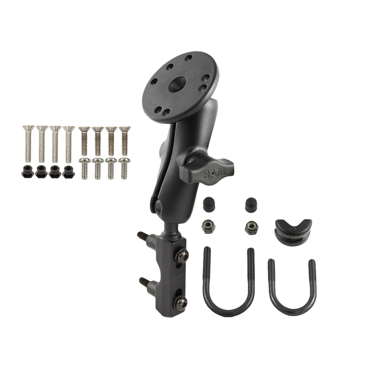 RAM motorfiets remkoppeling reservoir mount voor garmin 12 series - RAM Mounts RAM-B-174-G1U