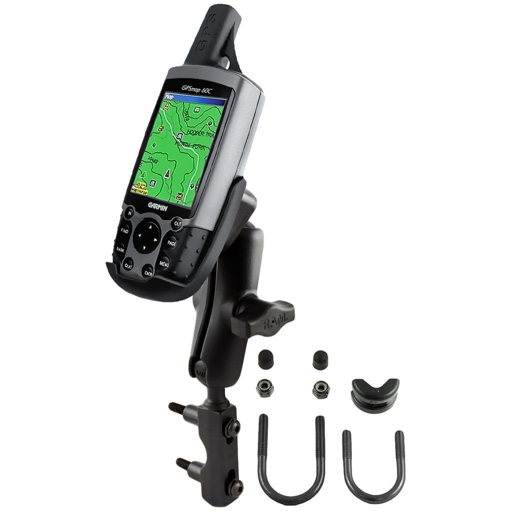 RAM Rem-/Koppeling Reservoirbevestiging voor Garmin Astro 220, GPS 60 + Meer - RAM Mounts RAM-B-174-GA12U afbeelding 1