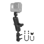RAM rem koppeling reservoirbevestiging met universele actie camera adapter - RAM Mounts RAM-B-174-GOP1U