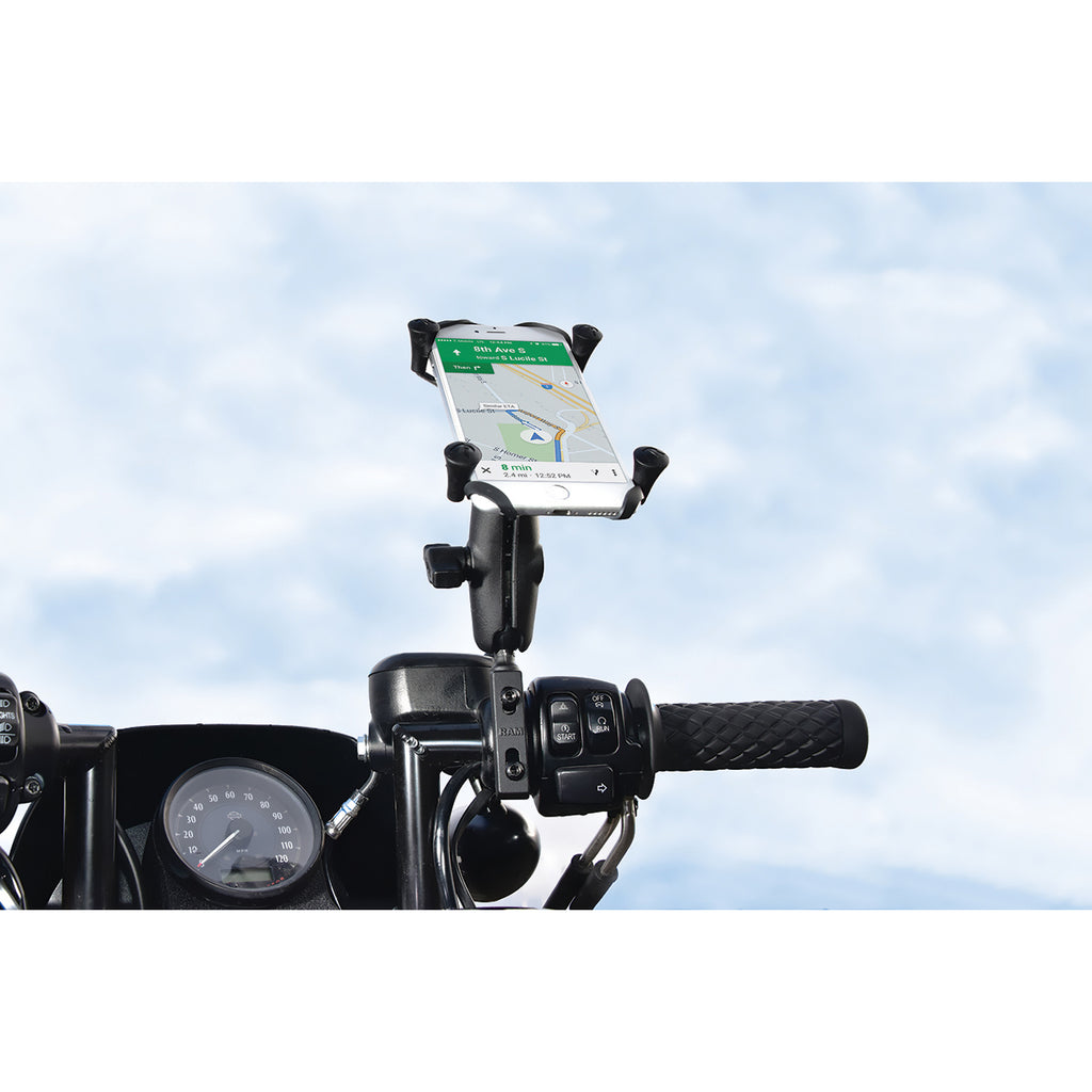 RAM X-Grip® Grote Telefoonhouder met Rem / Koppelingsreservoir Basis - Medium - RAM Mounts RAM-B-174-UN10 afbeelding 3