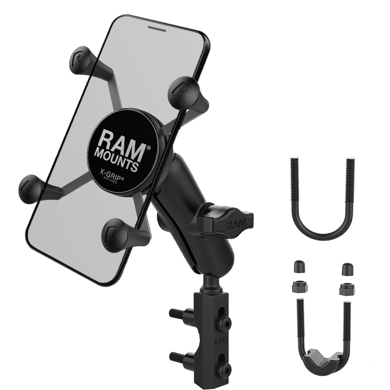 RAM X-Grip telefoonhouder met rem koppelingsreservoir basis medium - RAM Mounts RAM-B-174-UN7U
