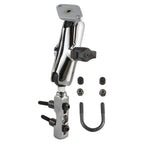 RAM Chrome Motorfiets Rem-/Koppeling Reservoir Montage met Diamantplaat - RAM Mounts RAM-B-174CHU afbeelding 1