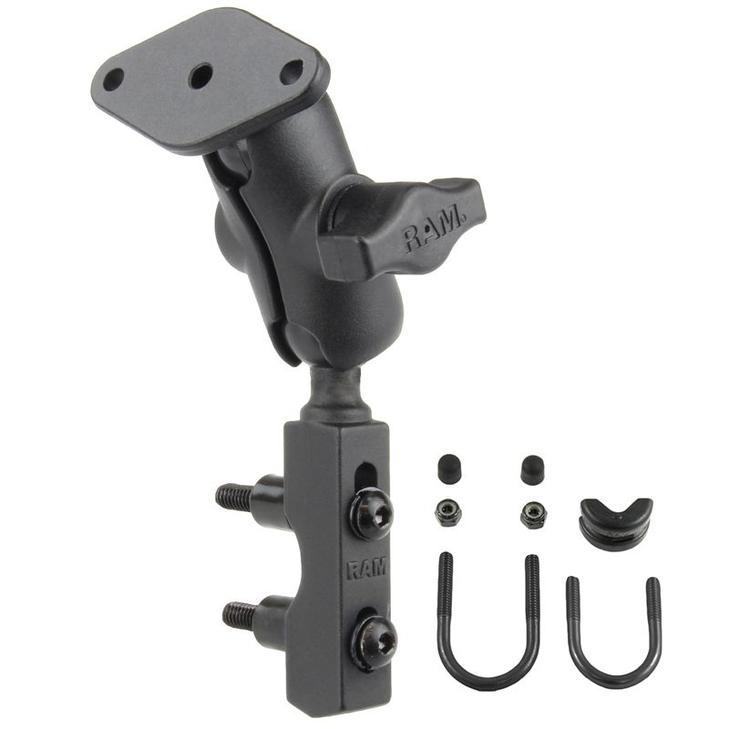 RAM Motorfiets Rem/Koppeling Reservoir Montage met Diamantplaat - Kort - RAM Mounts RAM-B-174U-A afbeelding 1