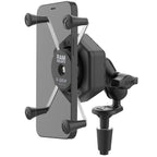 RAM X-Grip® Grote Telefoonhouder met Vibe-Safe™ & Fork Stem basis - Kort - RAM Mounts RAM-B-176-A-UN10-462 afbeelding 1