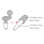 RAM X-Grip® Grote Telefoonhouder met Vibe-Safe™ & Fork Stem basis - Kort - RAM Mounts RAM-B-176-A-UN10-462 afbeelding 5