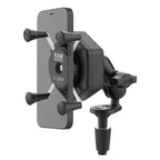 RAM X-Grip® Telefoonhouder met Vibe-Safe™ & Fork Stem Basis - Kort - RAM Mounts RAM-B-176-A-UN7-462 afbeelding 1
