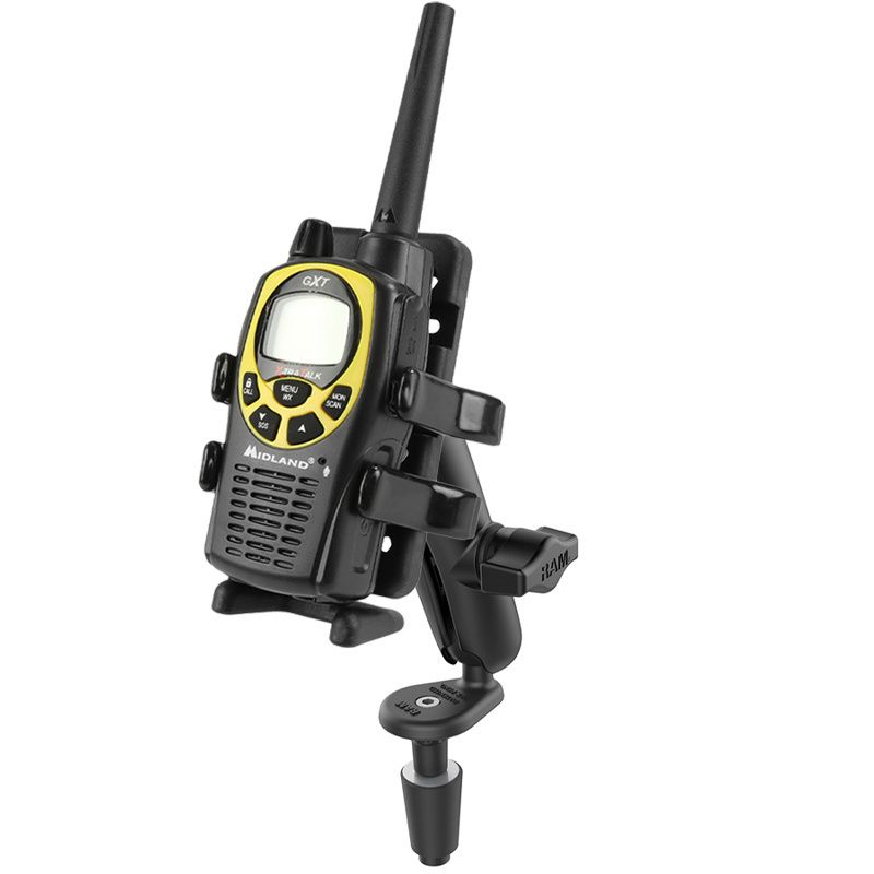 RAM Fork Stem montage met RAM vinger-grip™ GPS/radiohouder - RAM Mounts RAM-B-176-UN4U afbeelding 1