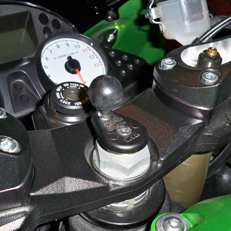 RAM Motorfiets Fork Stem Dubbele kogel Montage - RAM Mounts RAM-B-176U afbeelding 3