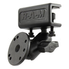RAM zonnekap klem dubbele bal montage met ronde plaat - RAM Mounts RAM-B-177-202U