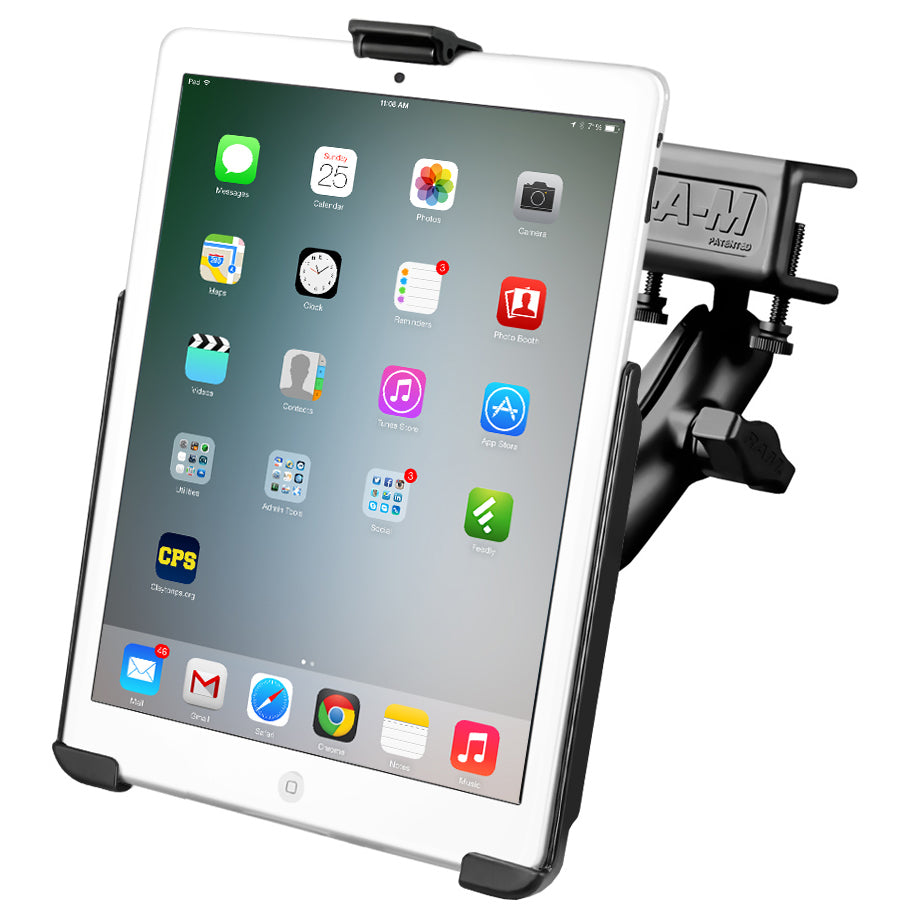 RAM EZ-Roll'r voor iPad mini gen 1 3 met glare shield clbase - RAM Mounts RAM-B-177-AP14U