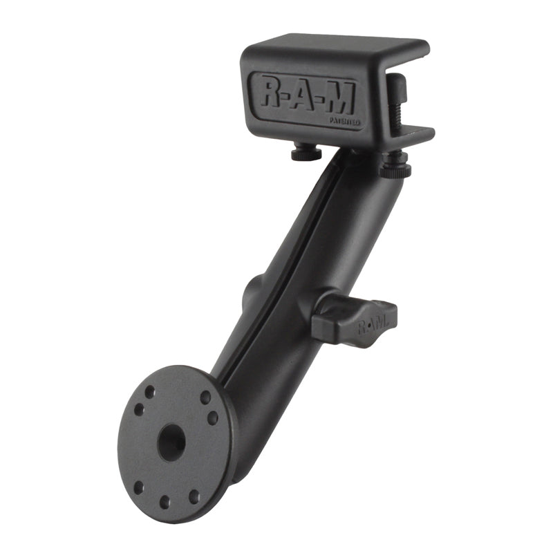 RAM zonnekap klem montage met ronde plaat - RAM Mounts RAM-B-177-C-202