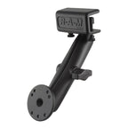 RAM zonnekap klem montage met ronde plaat - RAM Mounts RAM-B-177-C-202