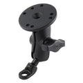 RAM 9mm schuine boutkop adaptermontage met ronde plaat kort - RAM Mounts RAM-B-180-A-202U