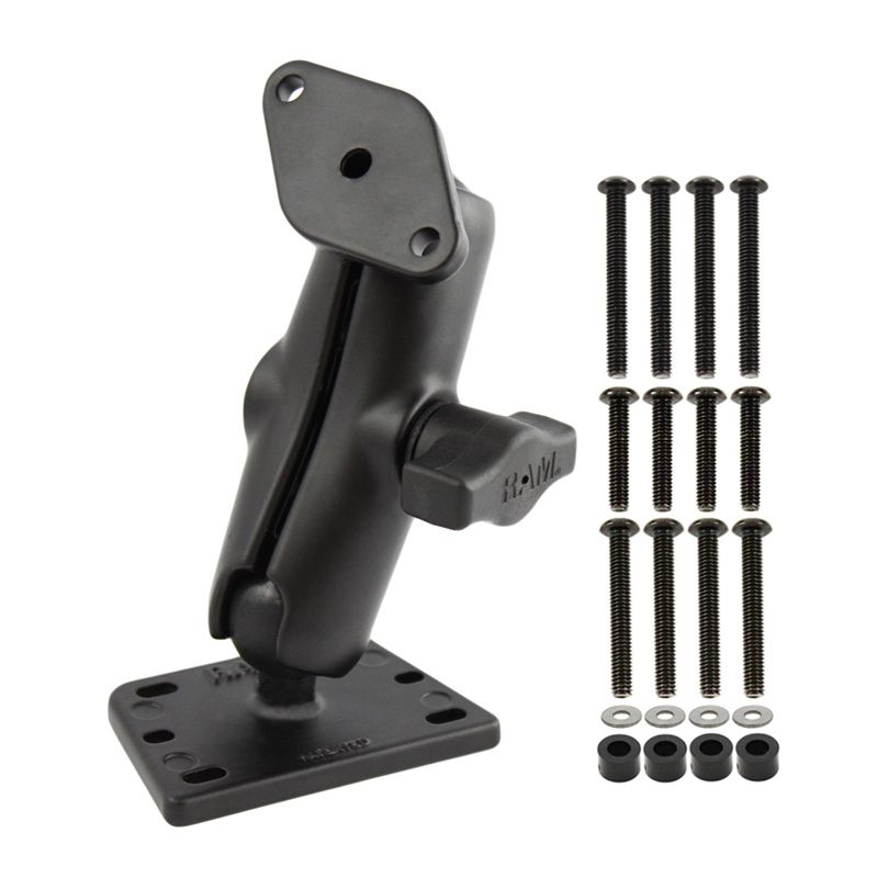 RAM Centrale Reservoir Cover Dubbele Bal Mount - RAM Mounts RAM-B-182U afbeelding 1