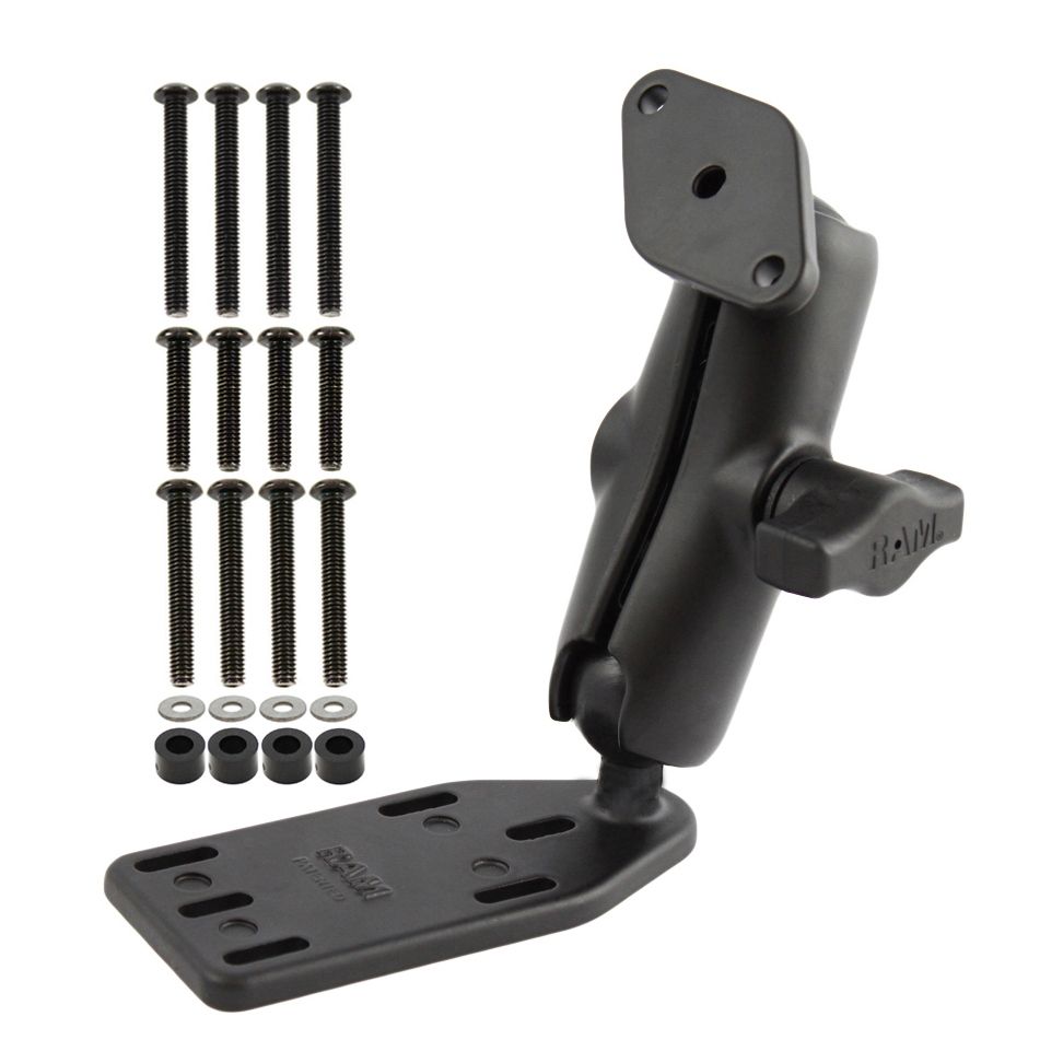 RAM Offset Reservoirdeksel Dubbele Bal Mount - RAM Mounts RAM-B-183U afbeelding 1
