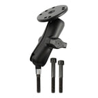 RAM stuur klembevestiging met M8 bouten en ronde plaat medium - RAM Mounts RAM-B-186-202U