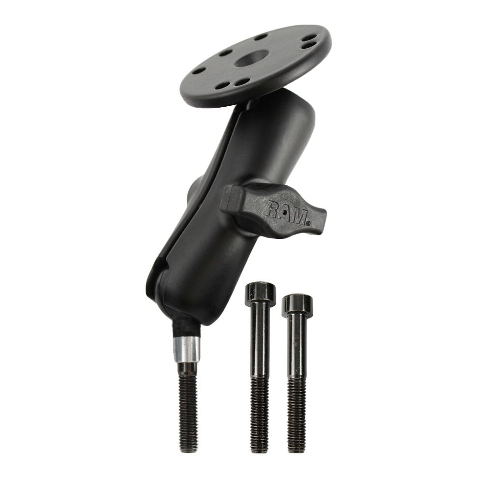 RAM Stuur Klembevestiging met M8 Bouten en Ronde plaat - Medium - RAM Mounts RAM-B-186-202U afbeelding 1