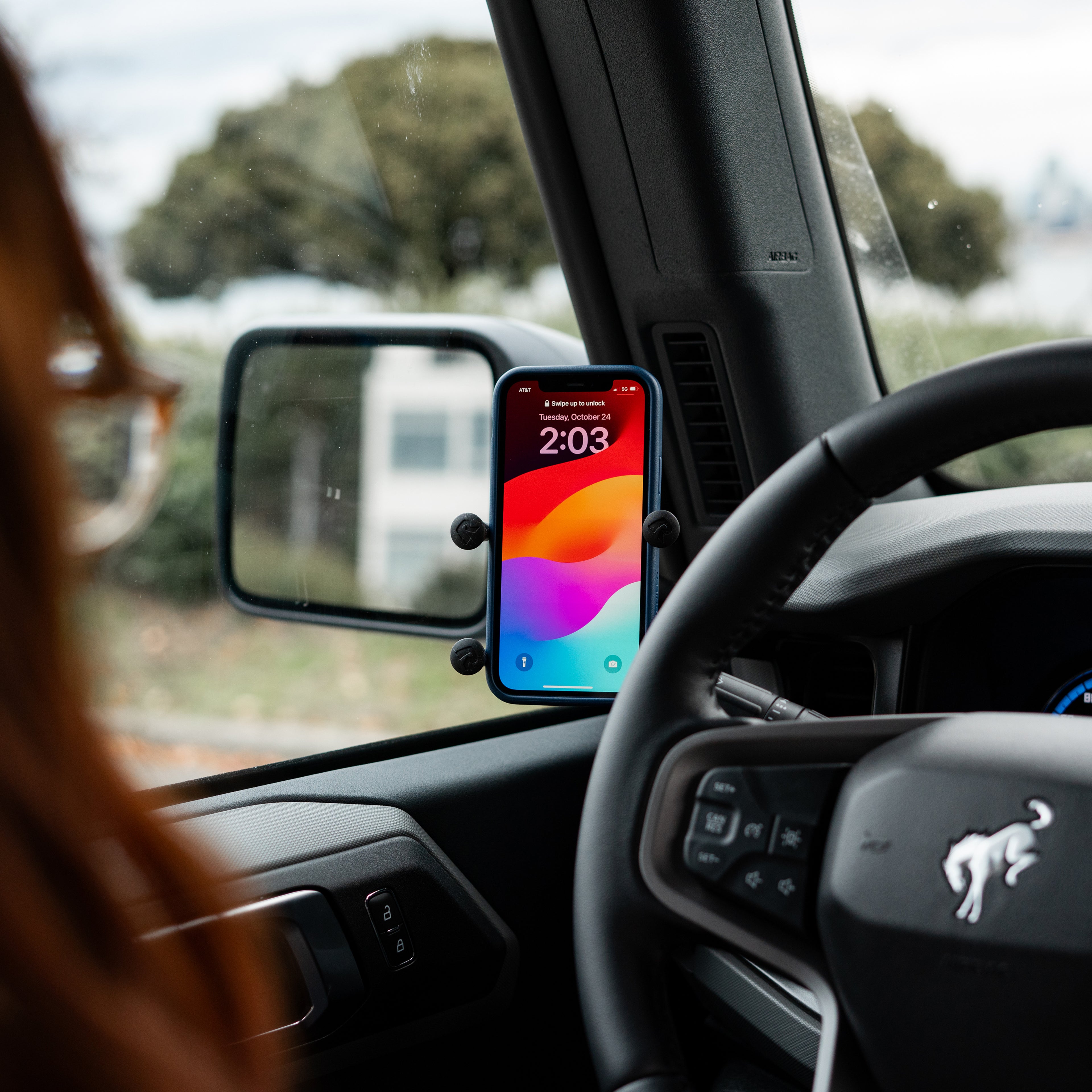RAM X-Grip® telefoonhouder met handgreep en A-stijl M6-boutbasis - RAM Mounts RAM-B-186-M6-UN7U afbeelding 3
