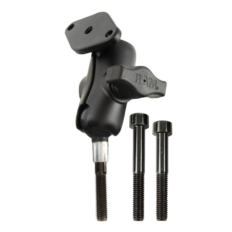 RAM motorfiets stuurklembevestiging met M8 bouten kort - RAM Mounts RAM-B-186U-A