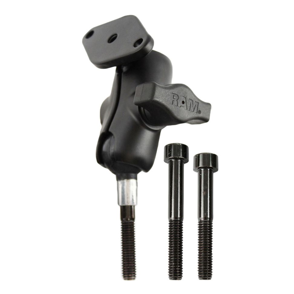 RAM Motorfiets stuurklembevestiging met M8-bouten - Kort - RAM Mounts RAM-B-186U-A afbeelding 1