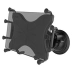 RAM X-Grip® met Twist-Lock™ Dubbele Zuigkracht voor 22,86 cm (9") -27,94 cm (11") Tablets - Kort - RAM Mounts RAM-B-189-A-UN9U afbeelding 1