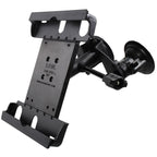 RAM tab tite met RAM twist lock dubbele zuignap voor tablets met hoezen - RAM Mounts RAM-B-189-PIV1-TAB20-ALA1-KRU