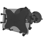 RAM X-Grip met RAM twist lock pivot suction voor 2286 cm 9 2794 cm 11 tablets - RAM Mounts RAM-B-189-PIV1-UN9-KRU