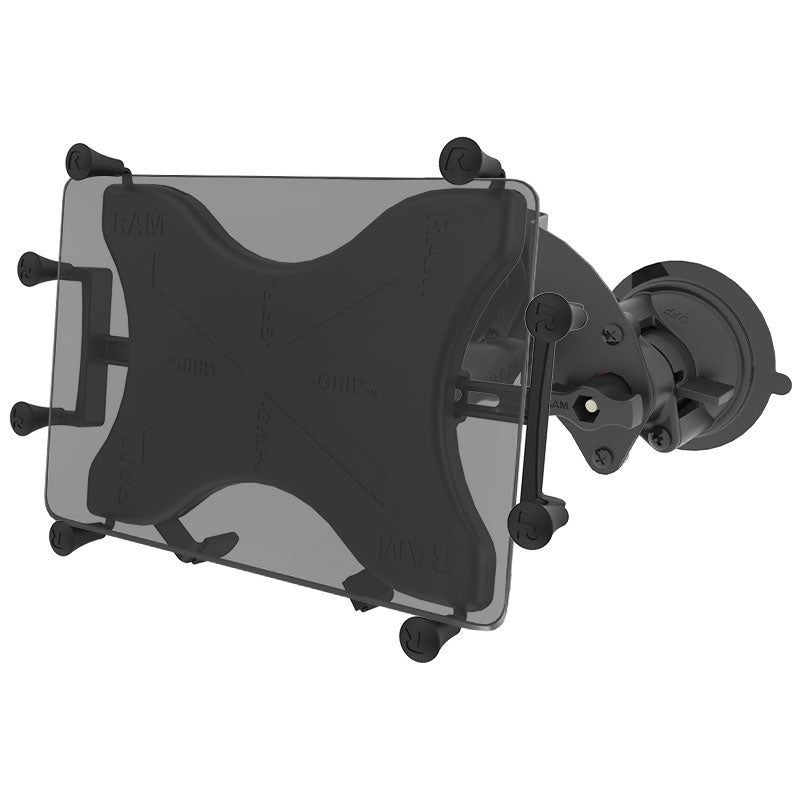 RAM X-Grip met twist lock pivot zuigmond voor 2286 cm 9 2794 cm 11 tablets medium - RAM Mounts RAM-B-189-PIV1-UN9U