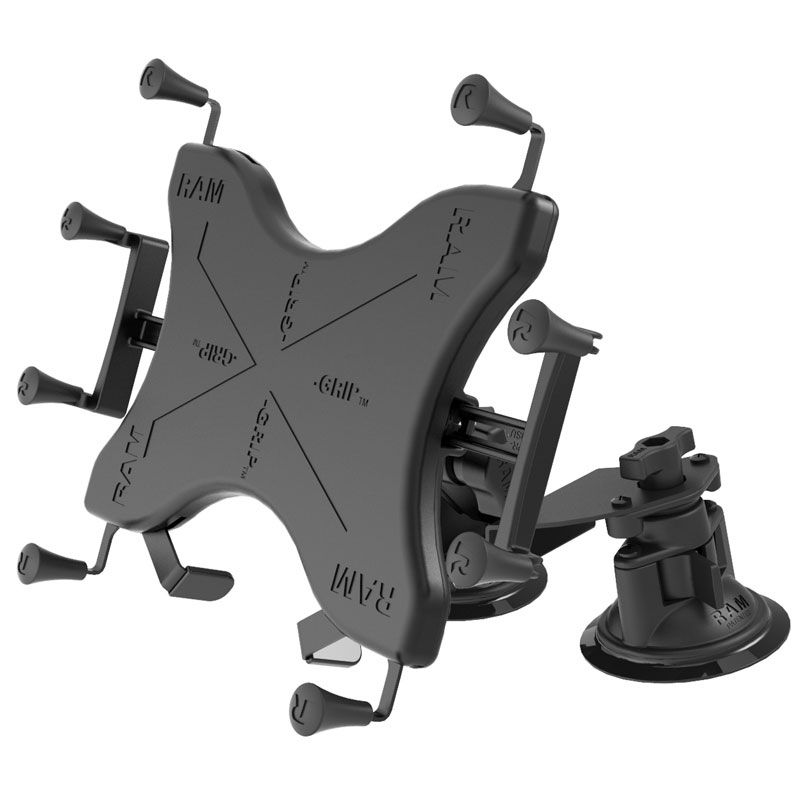 RAM X-Grip® met Twist-Lock™ Pivot Zuigmond voor 22,86 cm (9") -27,94 cm (11") Tablets - Medium - RAM Mounts RAM-B-189-PIV1-UN9U afbeelding 2
