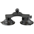 RAM twist lock dual zuigcupbasis met bal - RAM Mounts RAM-B-189B-202U