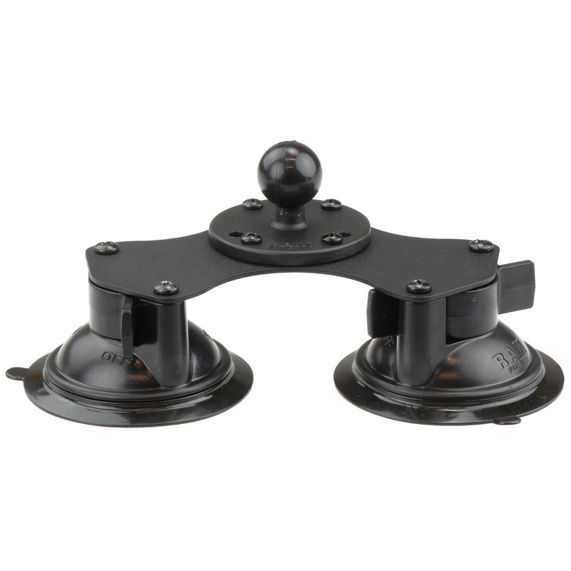RAM Twist-Lock™ Dual Zuigcupbasis met Bal - RAM Mounts RAM-B-189B-202U afbeelding 1