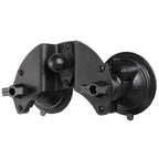 RAM twist lock dubbele pivot suction cup base met bal - RAM Mounts RAM-B-189B-PIV1U