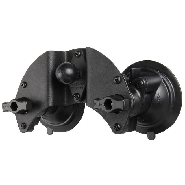 RAM Tab-Tite™ met RAM Twist-Lock™ Dubbele Zuignap voor tablets met hoezen - RAM Mounts RAM-B-189-PIV1-TAB20-ALA1-KRU afbeelding 2