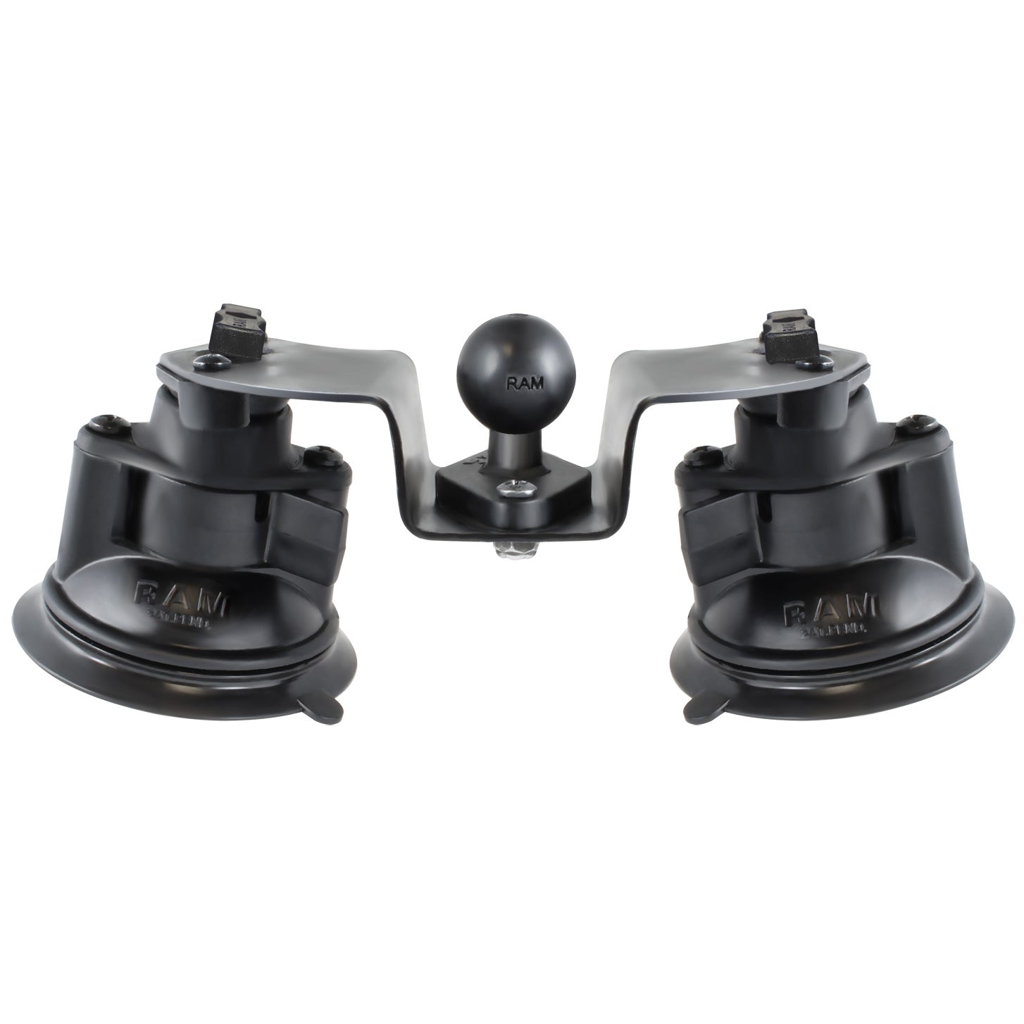 RAM Twist-Lock™ Dubbele Pivot Suction Cup Base met Bal - RAM Mounts RAM-B-189B-PIV1U afbeelding 2
