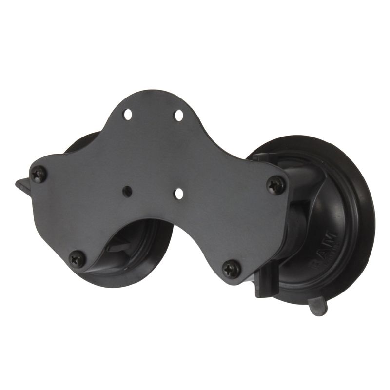 RAM Twist-Lock™ Dual Zuignap Basis - RAM Mounts RAM-B-189BU afbeelding 1