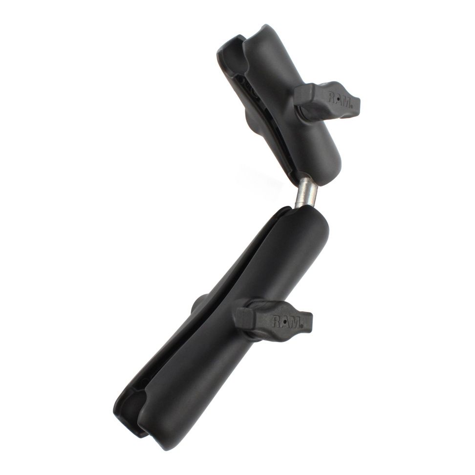 RAM Dubbele Armadapter met Medium en Lange Armen - B-maat - RAM Mounts RAM-B-201-201U-C afbeelding 1