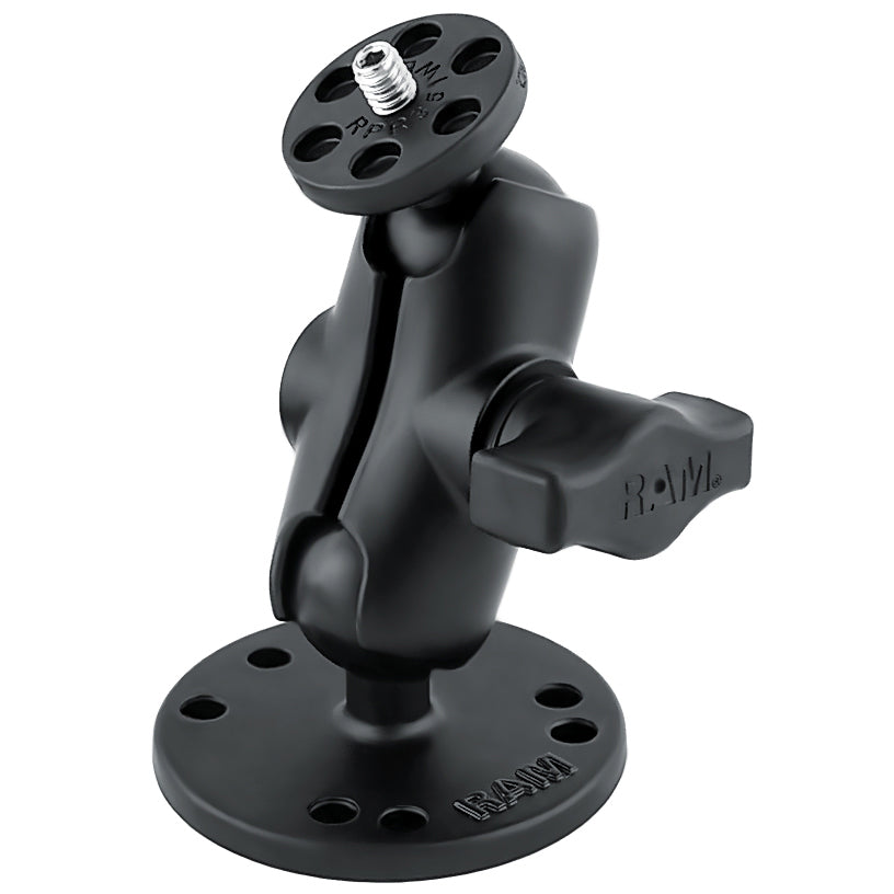 RAM vastschroef montage met 14 20 schroefdraad camera adapter - RAM Mounts RAM-B-202-A-366U