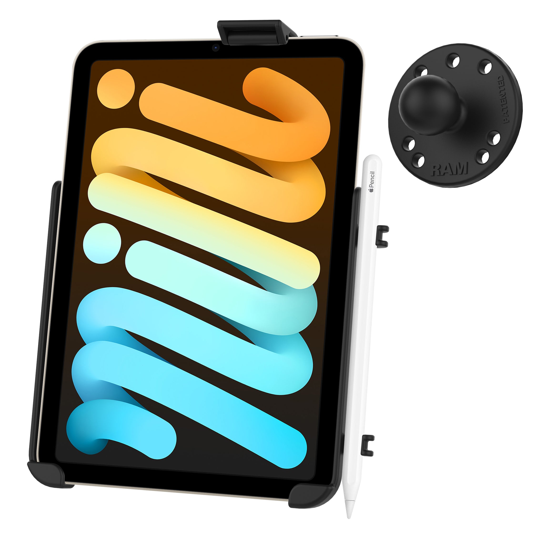 RAM EZ-Roll'r houder met bal voor Apple iPad mini A17 pro mini 6 - RAM Mounts RAM-B-202-AP36U