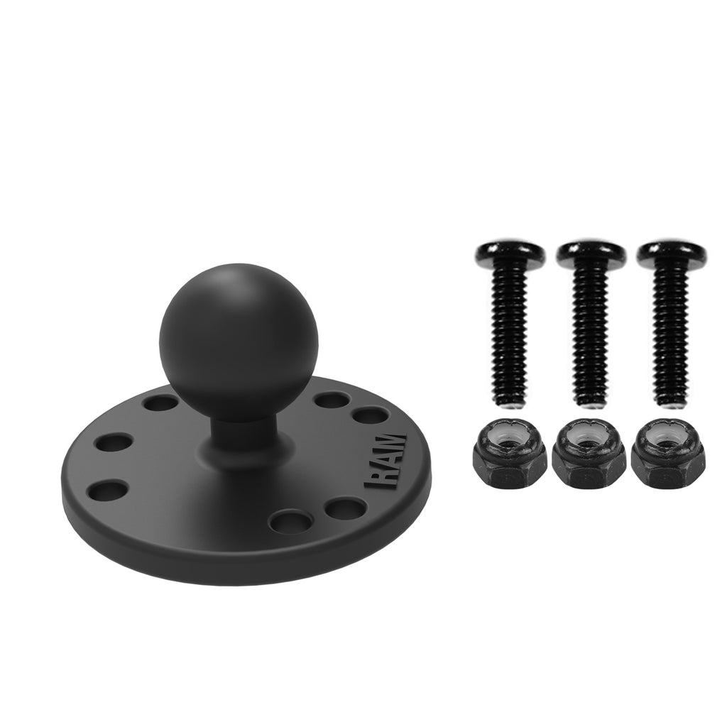 RAM ronde plaat met bal montagehardware voor garmin striker meer - RAM Mounts RAM-B-202-G4U