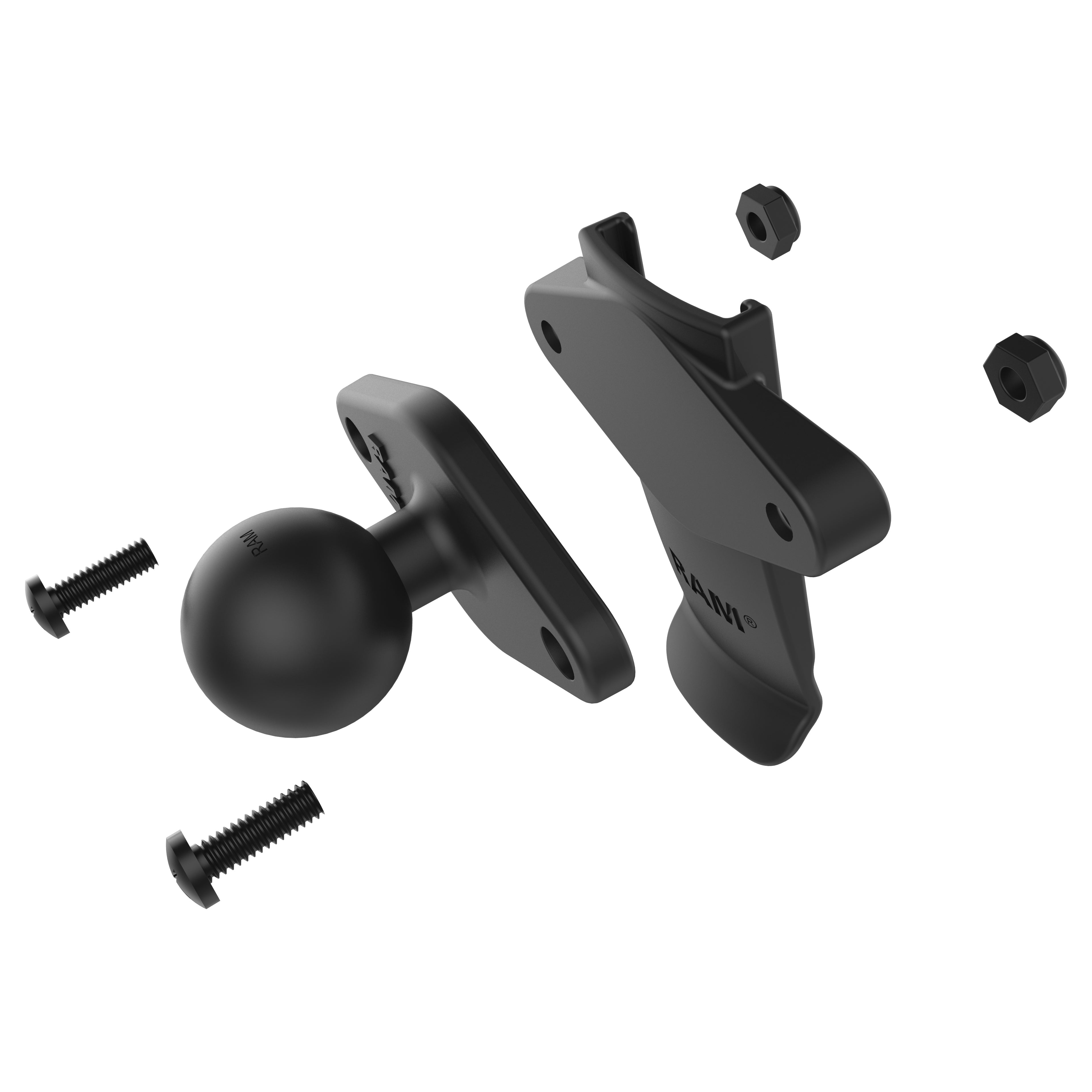RAM Ruggenwervel Clip Houder met Bal voor Garmin Handheld Apparaten - RAM Mounts RAM-B-202-GA76U afbeelding 4