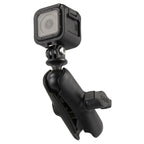 RAM Dubbele Arm met Universele Actie Camera Adapter - RAM Mounts RAM-B-202-GOP1-201U afbeelding 2