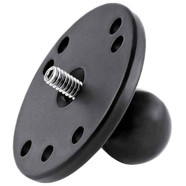 RAM ATV/Side By Side Rail montage met ronde plaat & 0,64 cm (0.25") - 50,80 cm (20") schroefdraadbout - RAM Mounts RAM-B-149Z-2-202AU afbeelding 5