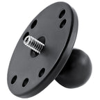 RAM Kogel Adapter met Ronde Plaat en 1/4"-20 Schroefdraadbout - B Maat - RAM Mounts RAM-B-202AU afbeelding 1
