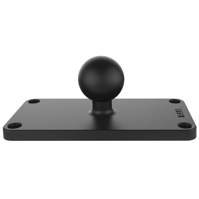 RAM Dubbele Bal Montage met Ronde Plaat en 2" x 4" Plaat - Kort - RAM Mounts RAM-B-101-A-24U afbeelding 4