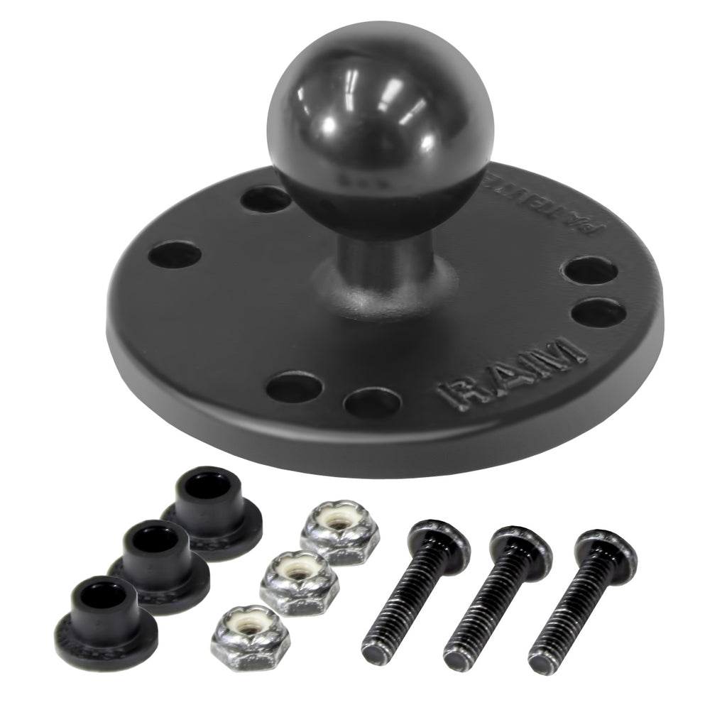 RAM Bal Adapter met Hardware voor Raymarine Dragonfly - B Maat - RAM Mounts RAM-B-202U-RYM1 afbeelding 3
